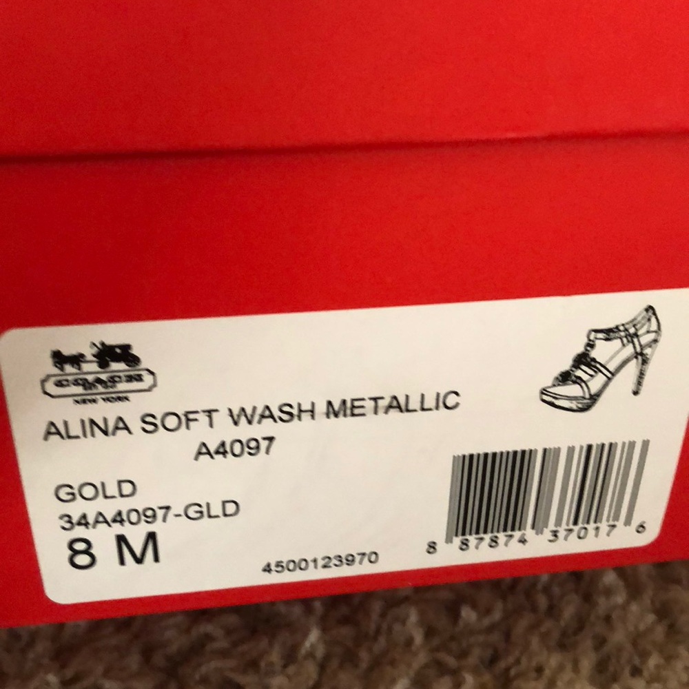 Coach strap heels - Picture 2 of 3